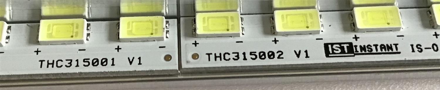 LED PARA TV SCEPTRE (1 PIEZA) / THC315001 / THC315002 / WB-50020006-E1S11CB3 / MODELO E32 71.5CM X 5.5CM - Imagen 2