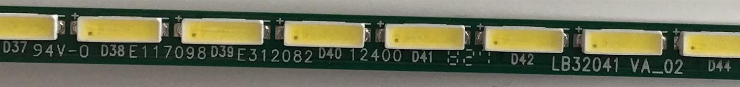 KIT DE LEDS PARA MONITOR DELL (2 PIEZAS) / LB3241 / LC5M5C5P5Y / MX-32M04001 / 12400 / PANEL M320DVN02.0 / MODELO S3219DC - Imagen 3