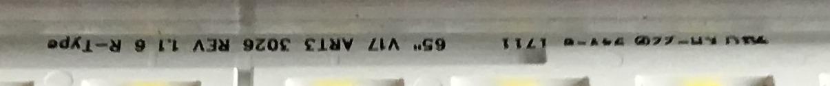 LED PARA TV LG (1 PIEZA) / 6916L-3026A / 6916L-3027A / 65" V17 ART3 3027 REV 1.1 6 L-TYPE / 65" V17 ART3 3027 REV 1.1 6 R-TYPE / 6922L-0223A / PANEL LC650EGE (FK)(M2) / MODELO 65SJ8000-UA BUSYLJR / 142 CM X 12 CM / - Imagen 3