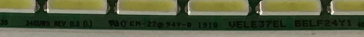 KIT DE LED PARA MONITOR LG (4 PIEZAS) / 6916L-3137A / 6916L-3740A / 340UW5 REV 0.3 / PANEL LM340UW5(SS)(A1) / MODELO 34GK950F-BG.AUSOMPN - Imagen 2
