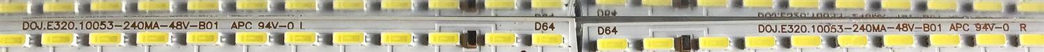 LED PARA MONITOR VIOTEK (1 PIEZA) / D0J.E320.10053-240MA-48V-B01 / 190802 / 671-K3C00-21004 / 671-K3C00-21003 / PANEL LSM315HP03-G03 / MODELO NB32CB - Imagen 3