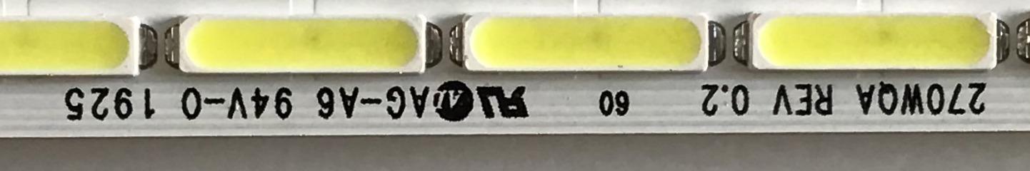 LED PARA MONITOR LG 1 PIEZA ORIGINAL / NUMERO DE PARTE 6916L-3285A / 270WQA REV 0.2 / VHEL57HE / VHEK52Y9 / PANEL LM270WQA (SS)(A1) / MODELOS 27GL83A-BB / 27GL83A-BB.AUSOMPN / OMEN 27i - Imagen 3