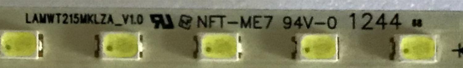 LED PARA TV SAMSUNG (1 PIEZA) / LAMWT215MKZA_V10 / NTF-MR7 / PANEL HT215F01-100 / MODELO UN22F5000AFXZA FP02 - Imagen 2