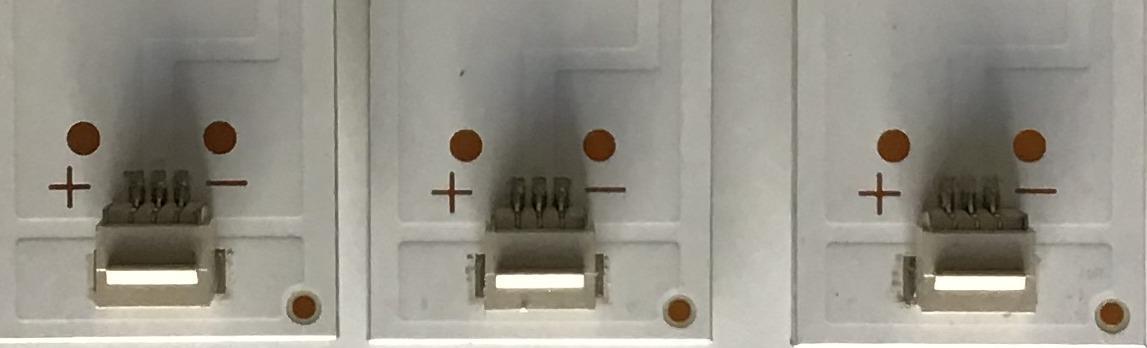 KIT DE LEDS ORIGINAL PARA TV SPECTRA 3 PIEZAS / NUMERO DE PARTE JL.D40071330-020DS-M / 18BE630D180209 / 4640WW013 / PANEL LVF400XPDX E0001 / MODELO 41-FDSPS / 40E31 - Imagen 3