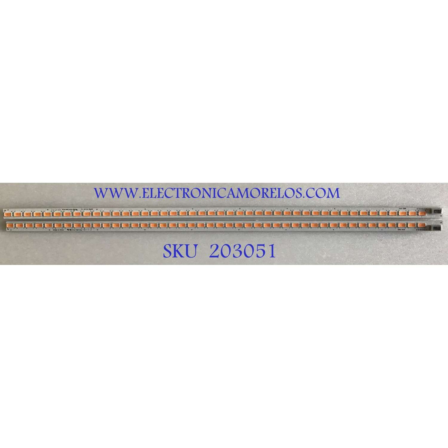 KIT DE LEDS PARA MONITOR HP (2 PIEZAS) / 6916L-1144A / 6916L-1143A / 300WQ6 (L) REV0.2 / 300WQ6 (R) REV0.2 / PANEL LM300WQ6 (SL)(A1) / MODELO Z30I IPS