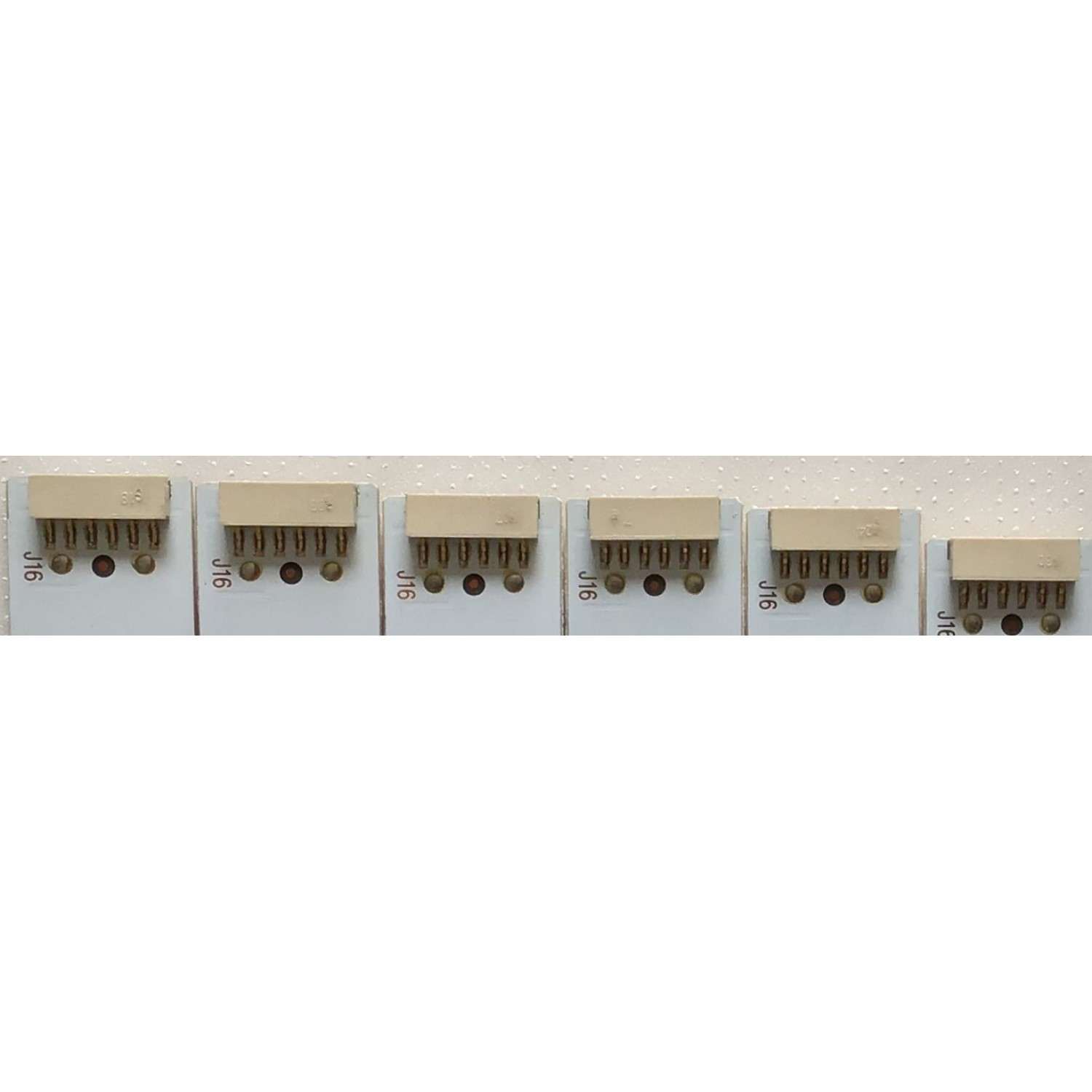 KIT DE LEDS PARA TV LTX (12 PIEZAS) / 303KJ550035 / KJ55D13L-ZC14F-02 / 2010001312/B2 / 140809B2 /MODELO CND-554KA - Imagen 2