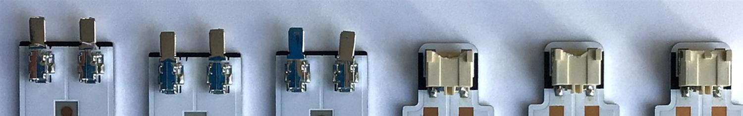 KIT DE LEDS PARA TV SAMSUNG 6 PIEZAS ORIGINALES / NUMERO DE PARTE 50318A / 50317A / LM41-00887A / LM41-00869A / LM41-00888A / LM41-00870A / V0T7-500SMB-R0 / V0T7-500SMA-R0 / PANEL CY-BT050 / MODELOS UN50TU8000FXZA / MAS MODELOS EN DESCRIPCIÓN - Imagen 6