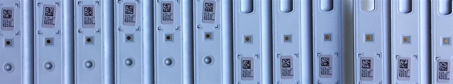 KIT DE LED'S PARA TV SAMSUNG (18 PIEZA) / NUMERO DE PARTE BN96-50455A / BN96-50456A / BN96-50457A / SVC820A09 / R1.0_TCC_100_7PI / LM41-00900A / LM41-00901A / PANEL CY-BT082HGLV3H / MODELOS UN82TU6950FXZA FA01 / UN82TU700D / UN82TU700DFXZA FA01 - Imagen 5