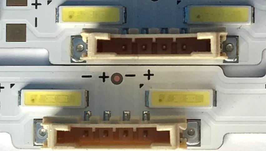 KIT DE LEDS PARA TV SAMSUNG NUEVOS / 2 PZ  ORIGINAL / NUMERO DE PARTE BN96-45635A / 65'' NEW EDGE-54ea-180223-7020 / 65''-NEW EDGE-54ea-180223-7020 / MODELOS UN65RU7300 / UN65NU6070 / UE65NU7170 / UN65RU7100 / UE65NU7102 / UE65NU7140U - Imagen 2