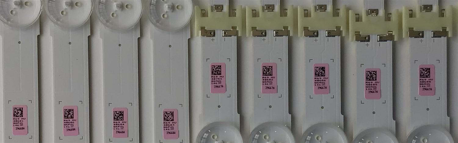 KIT DE LEDS PARA TV SAMSUNG NUEVOS / 16 PZ ORIGINAL / BN96-39667A / BN96-39668A / 39667A / 39668A / S_5U75_65_FL_R6_REV1.4_150514_LM41-00121E / S_5U75_65_FL_L8_REV1.4_150514_LM41-00121F / PANEL'S CY-GK065HGNVCH / CY-GK065HGNVEH / MODELO / UN65KU6300 - Imagen 3