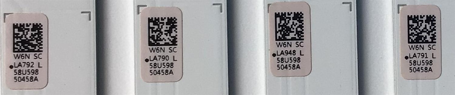 KIT DE LEDS ORIGINAL PARA TV SAMSUNG 8 PIEZAS / NUMERO DE PARTE BN96-50458A / BN96-50459A / V0T7-580SMA-R0 / V0T7-580SMB-R0 / GS-AL2 / PANEL'S CY-BT058HGCV1H / CY-BT058HGPV1H / MODELOS UN58TU700D / UN58TU7000 / UN58TU700DFXZA / UN58TU7000FXZA XC04 - Imagen 4