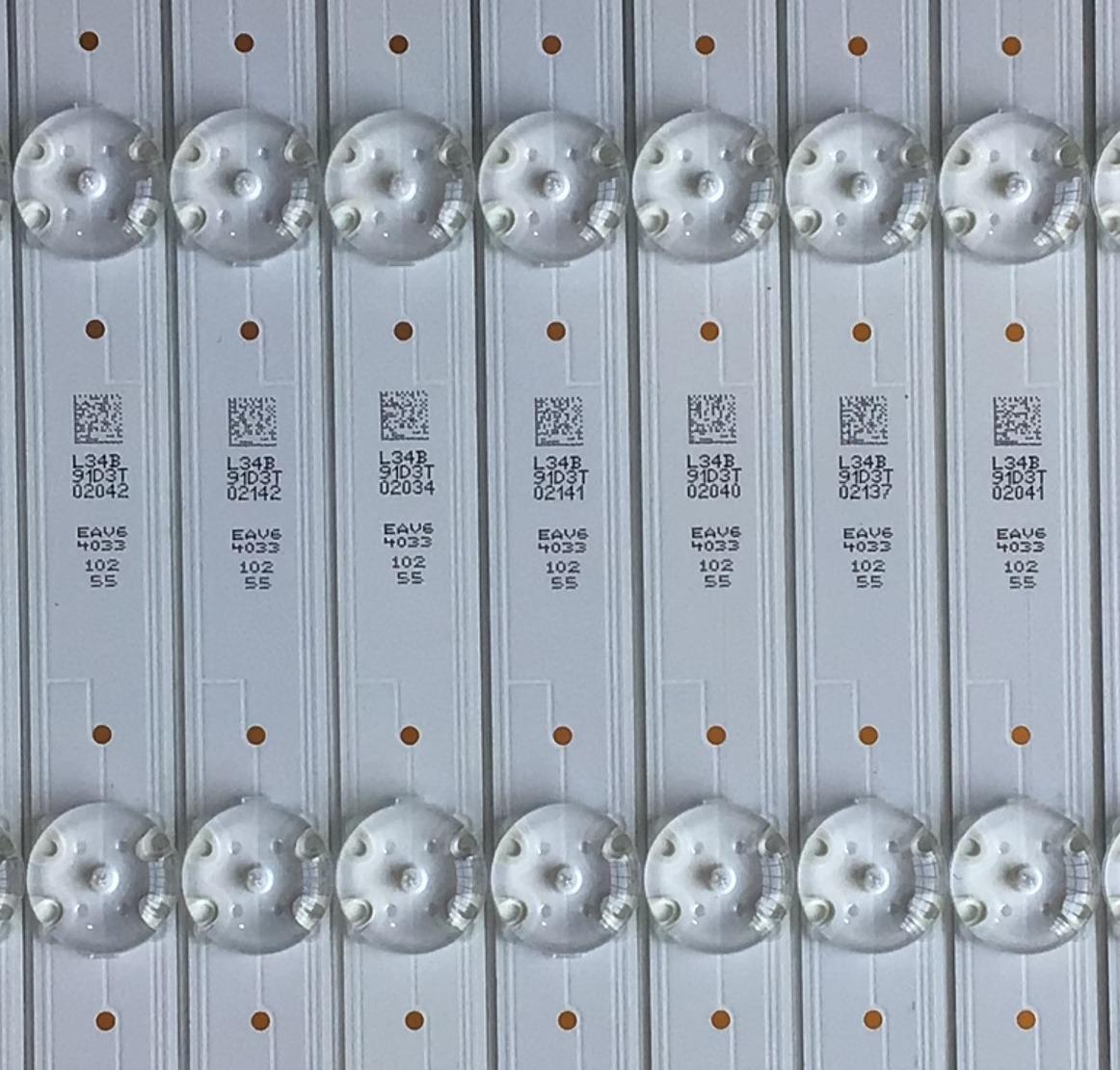 KIT DE LED'S PARA TV LG (20 PIEZAS) / NUMERO DE PARTE EAV64033102 / 55SK85-8LED-180521 / PANEL HC550DQB-SLUA5-212X / MODELO 55SM9000PUA - Imagen 3