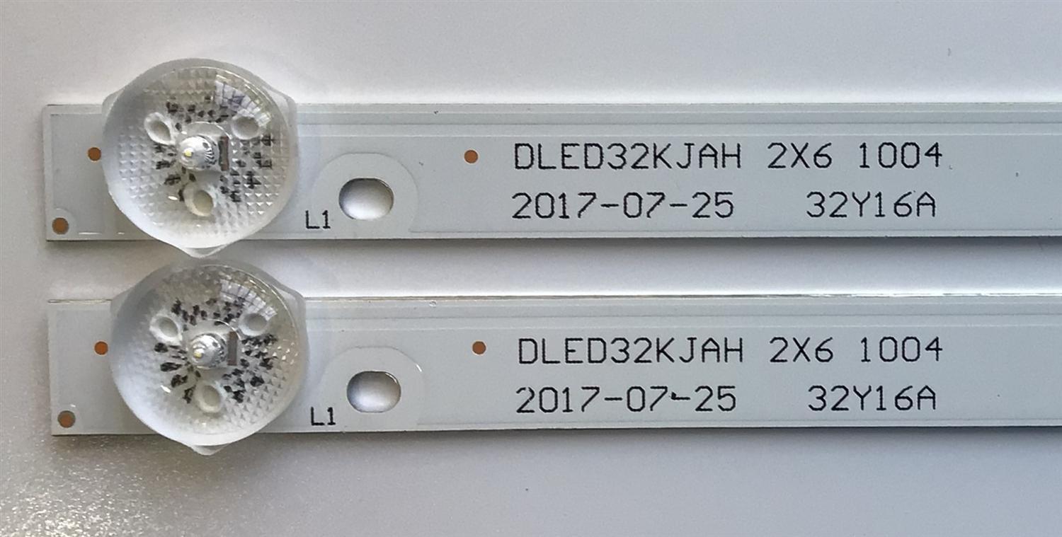 KIT DE LED'S PARA TV TCL (14 PIEZAS) / NUMERO DE PARTE 65HR330M08 / 65HR330M08A3  V3 / 65HR330M08B3  V3 / 65HR330M08C3  V3 / 4C-LB6508-HR / PANEL LVU650NDJL CDW00 V1 / MODELO 65S535 - Imagen 4