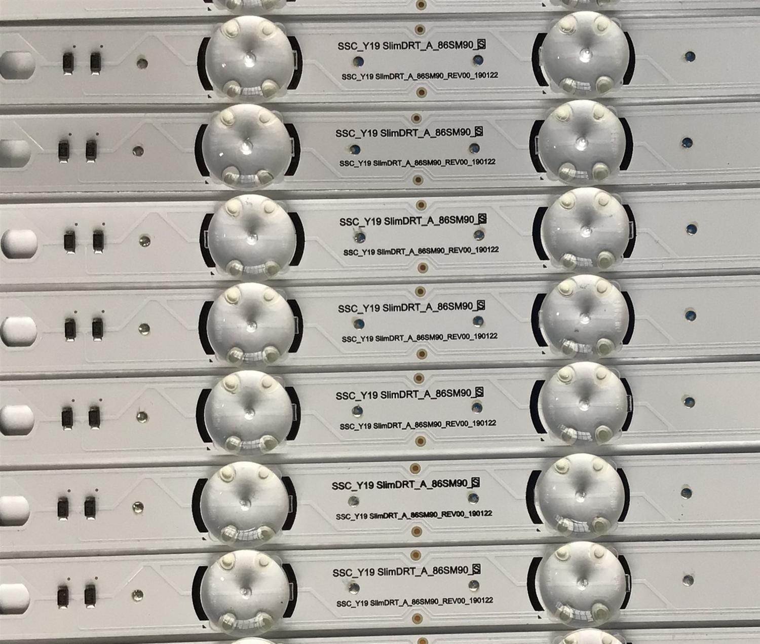 KIT DE LED'S PARA TV LG (60 PIEZAS) / EAV64593201 / EAV64593301 / SSC_Y19 SLIMDRT_A_86SM90_S / SSC_Y19 SLIMDRT_B_86SM90_S / SSC_Y19 SLIMDRT_A_86SM90_REV00_190122 / SSC_Y19 SLIMDRT_B_86SM90_REV00_190122 / PANEL NC86DQD / MODELOS 86NAN090UNA / 86SM9070PUA - Imagen 2