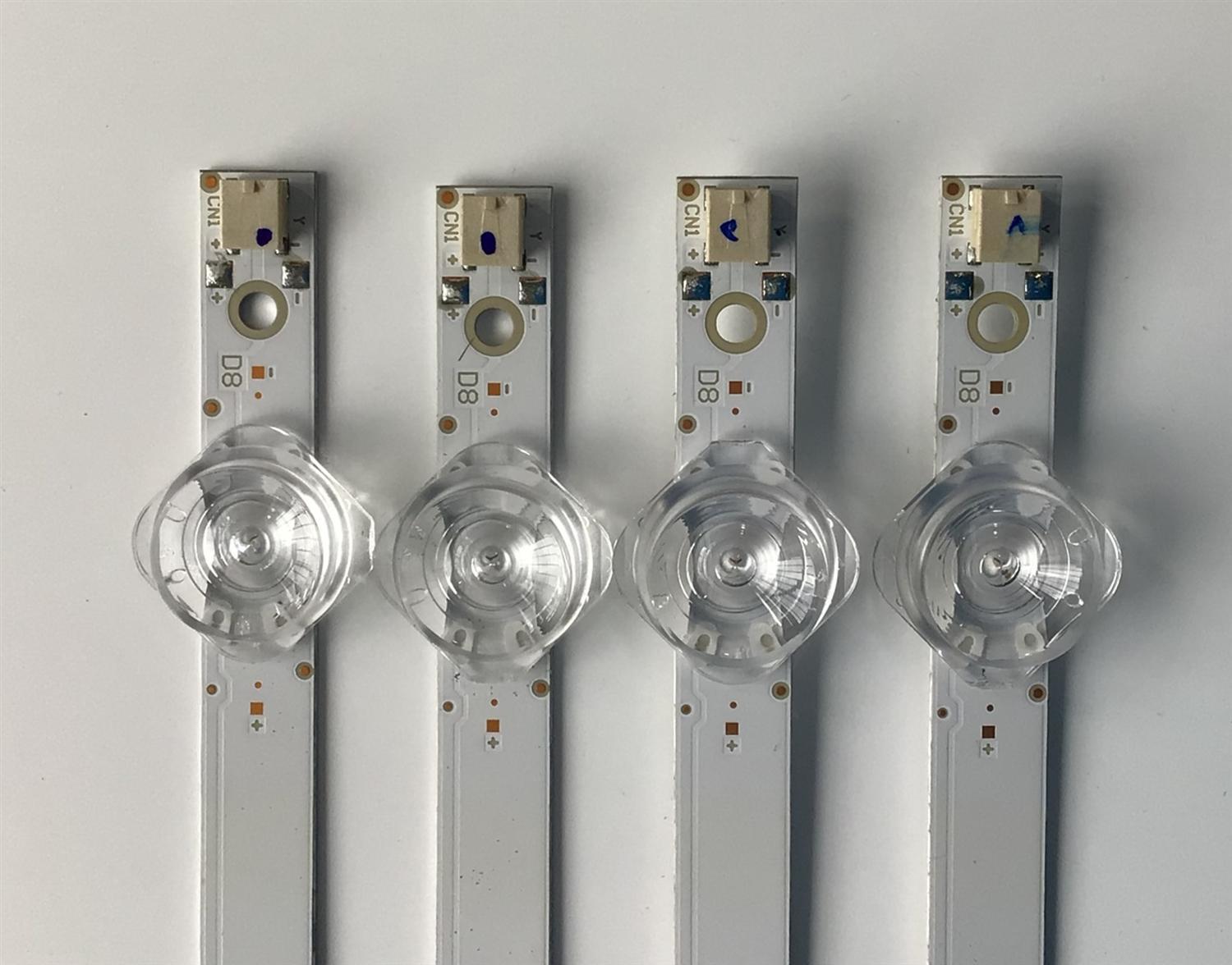 KIT DE LED'S PARA TV VIZIO (4 PIEZAS) / NUMERO DE PARTE LBM500M0801-AAG-4 / EVERLIGHT LBM500M0801-AAG-4(HF)(0) / JL.D50081330-202DS-M / JL.D50081330-202DS-M_V01 / PANEL V500DJ6-D03 REV.CB / MODELO V505-H19 / V505-H9 / V505-H19 LIAIZBNW / V505-H9 LIAIZBKW  - Imagen 2
