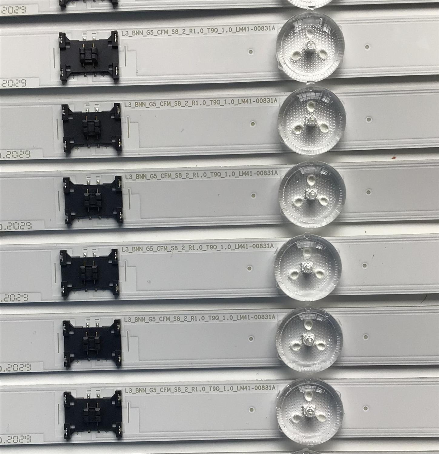 KIT DE LED'S PARA TV SONY (16 PIEZAS) / NUMERO DE PARTE L3_BNN_G5_CFM_S8_2_R1.0_T9Q_1.0 / LM41-00831A / U728 Z / PANEL YSAF075CNG01 / MODELO XBR-75X800H / XBR75X800H - Imagen 2