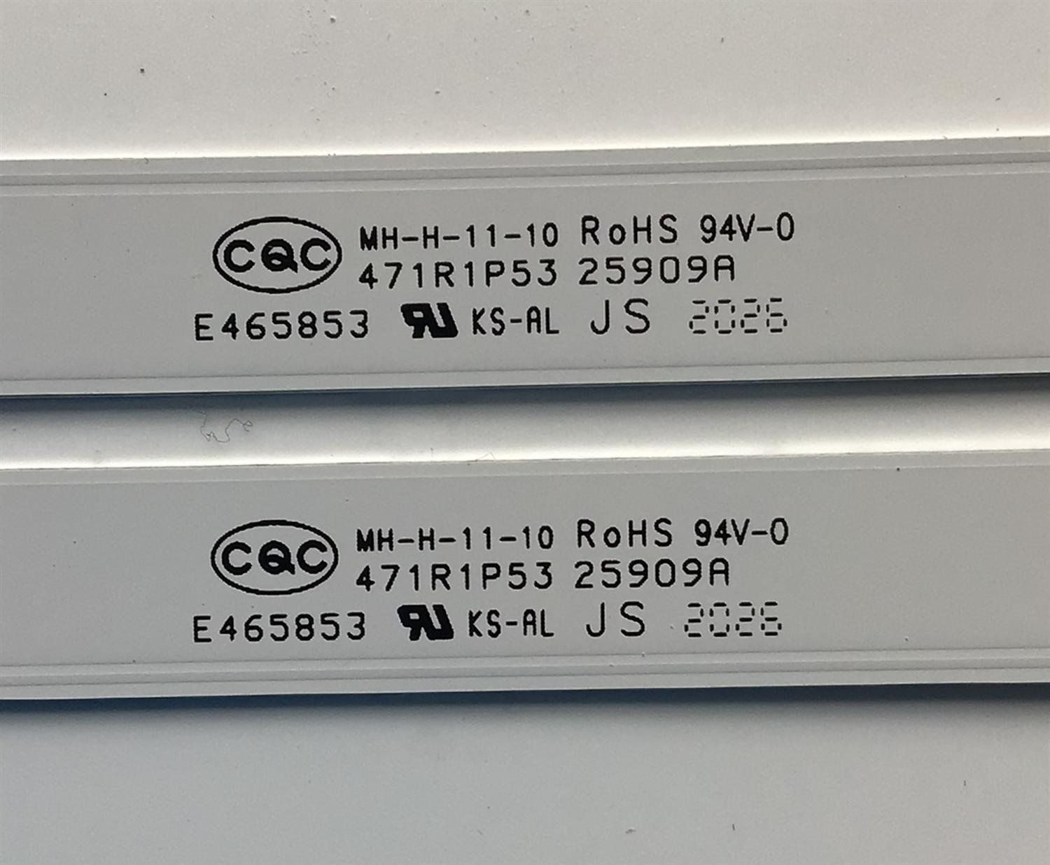  KIT DE LED'S PARA TV TOSHIBA (2 PIEZAS) / NUMERO DE PARTE K320WDC1 / 4708-K32WDC-A1113N71 / 4708-K32WDC-A1113N61 / 471R1P53 / 25909A / PANEL K320WDCRA-HN2004A / MODELO 32LF221U21 / TF-32A710U21 - Imagen 4