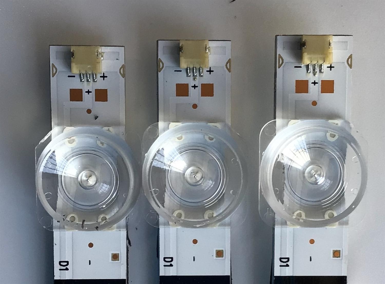 KIT DE LED'S PARA TV HISENSE (3 PIEZAS) / NUMERO DE PARTE LB5009N / LB5009N V0 / HD500X1U92-T0L3-2020032601 / PANEL HD500X1U92-T0L3/S0/GM/R0H / MODELO 50R6090G5 - Imagen 3