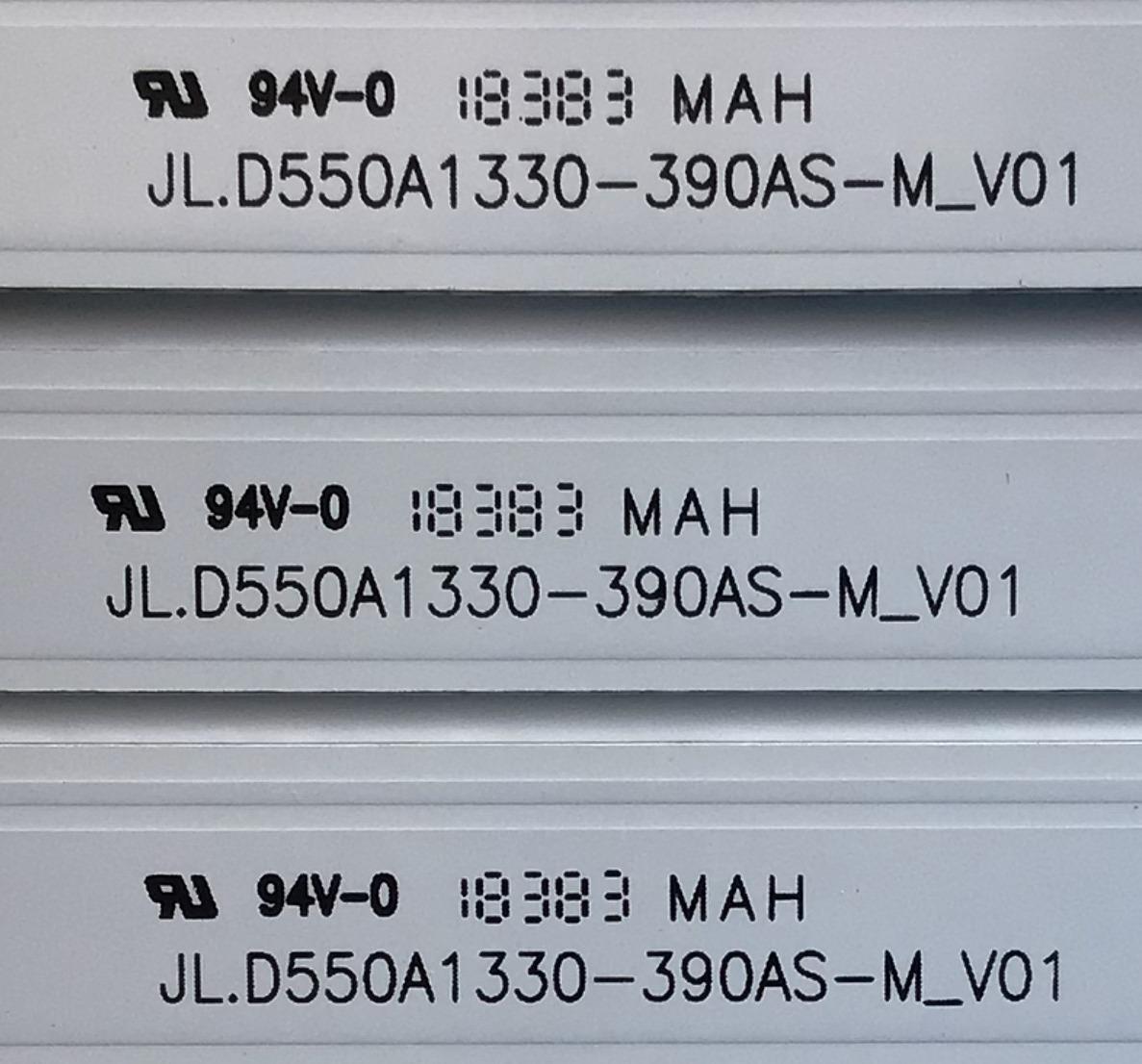 KIT DE LED'S PARA TV ELEMENT (5 PIEZAS) / NUMERO DE PARTE JL.D550A1330-390AS-M / JL.D550A1330-390AS-M_V01 / 21006942 / PANEL LSC550FN11 / MODELOS E4SW5518 / E4SFT5517 H8D1H  - Imagen 2