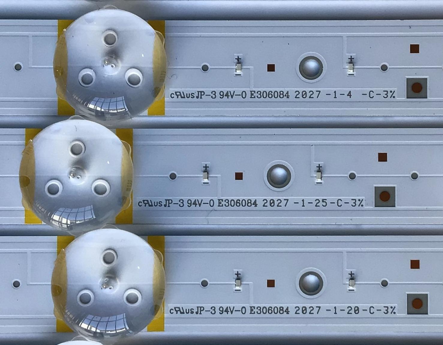 KIT DE LED'S PARA TV SAMSUNG (48 PIEZAS) / NUMERO DE PARTE BN96-50374A / 50374A / L1_Q80T_H5_FAM_S2(5)_R1.0_TC3_100 / LM41-00973A / V0Q8-850SM0-R0 / GS-AL2 / PANEL CY-TT085FMAV3H / MODELOS QN85Q80TAFXZA / QN85Q80TAFXZA /  QN85Q80AAFXZA - Imagen 3
