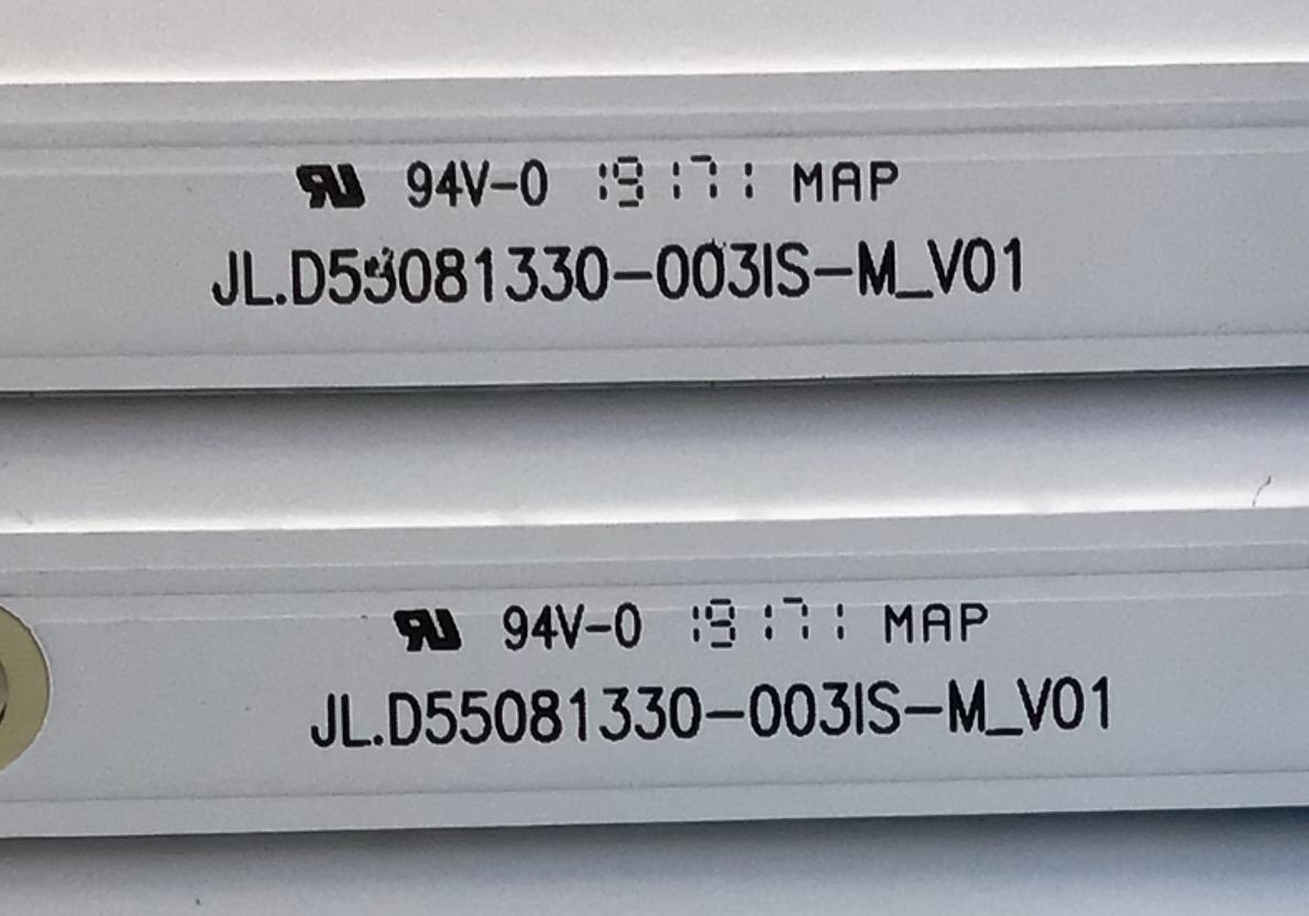 KIT DE LED'S PARA TV INSIGNIA (5 PIEZAS) / NUMERO DE PARTE JL.D55081330-0031S-M / JL.D55081330-0031S-M_V01 / PANEL JHD550N1F81-TX/S0/FM/ROH/BBY / MODELO NS55D420NA20 - Imagen 4