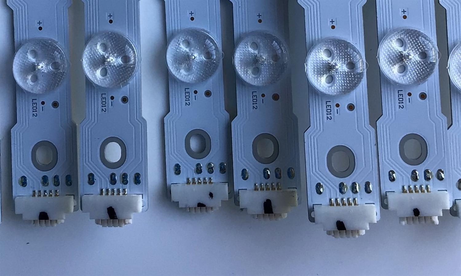 KIT DE LEDS PARA TV SONY ORIGINAL 24 PIEZAS / NUMERO DE PARTE 75030DB20AU1 / MBL-75030DB20AU1L / MBL-75030DB20AU1R / E313218 / PANEL YD9S075DTU01 / MODELO XBR-75X950G / XBR75X950G - Imagen 5