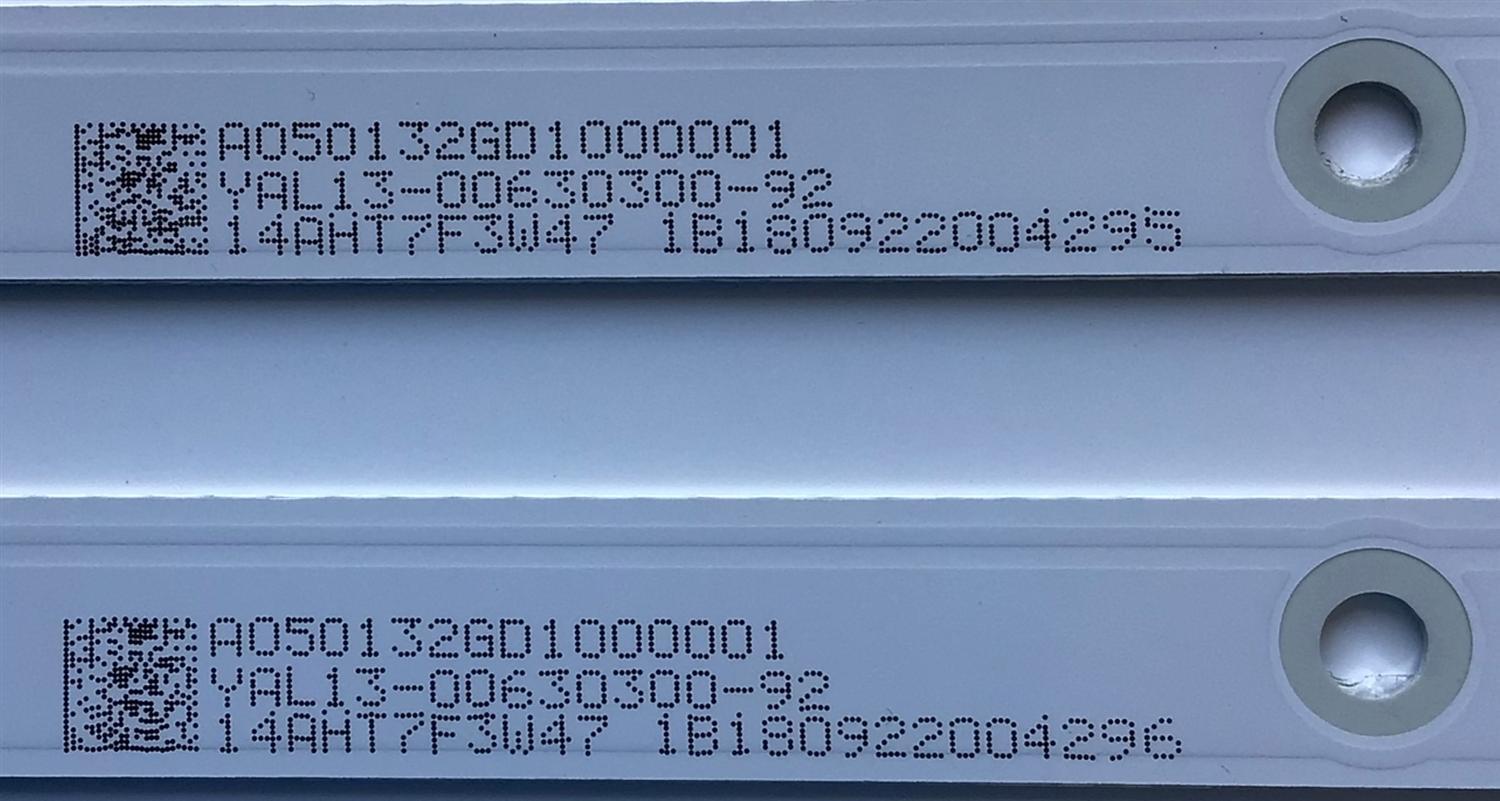 KIT DE LED'S PARA TV ELEMENT (2 PIEZAS) / NUMERO DE PARTE 02D651206001-X2 / A050132GD1000001 / YAL13-00630300-92 / 14AHT7F3W47 / PANEL CV320H1-F01 / MODELOS ELEFW328C / ELEFW328C  M8P0H - Imagen 4