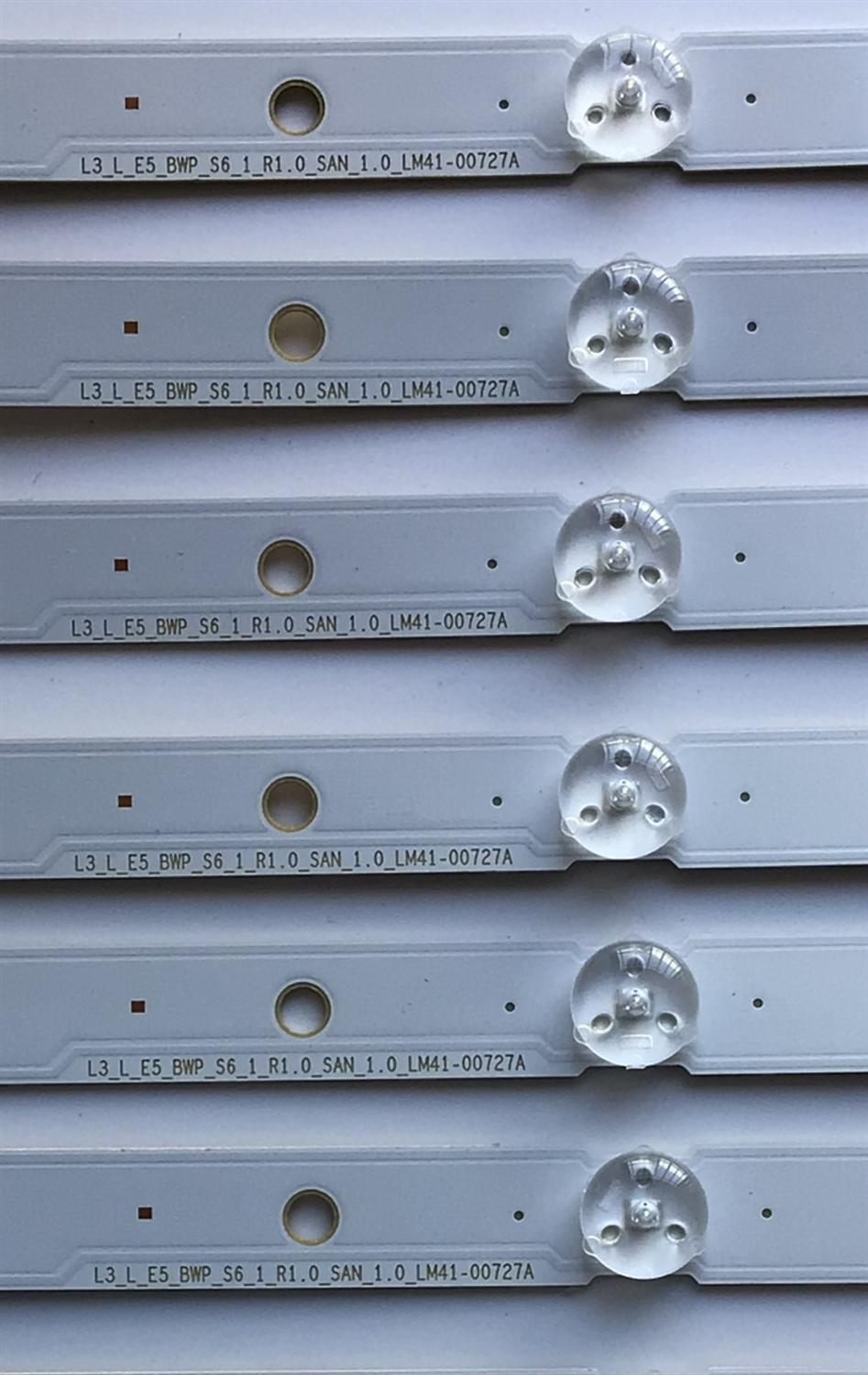 KIT DE LED'S PARA TV SONY (10 PIEZAS) / NUMERO DE PARTE LM41-00727A / L3_L_E5_BWP_S6_1_R1.0_SAN 1.0 / PANEL YS9F055CND01 / MODELOS KD-55X750H / XBR-55X800G / KD55X750H / XBR55X800 - Imagen 2