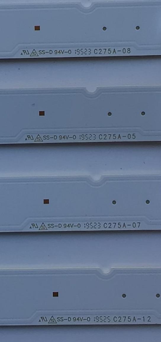 KIT DE LED'S PARA TV SONY (10 PIEZAS) / NUMERO DE PARTE LM41-00727A / L3_L_E5_BWP_S6_1_R1.0_SAN 1.0 / PANEL YS9F055CND01 / MODELOS KD-55X750H / XBR-55X800G / KD55X750H / XBR55X800 - Imagen 4