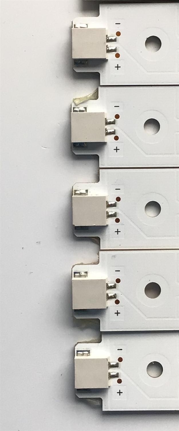 KIT DE LED'S PARA TV VIZIO (10 PIEZAS) / NUMERO DE PARTE IC-D-HWX43D496 / IC-D-HWX43D496L / IC-D-HWX43D496R / 056.38005.0531 / PANEL T430HVN01.0 / MODELO D43-D2 - Imagen 2