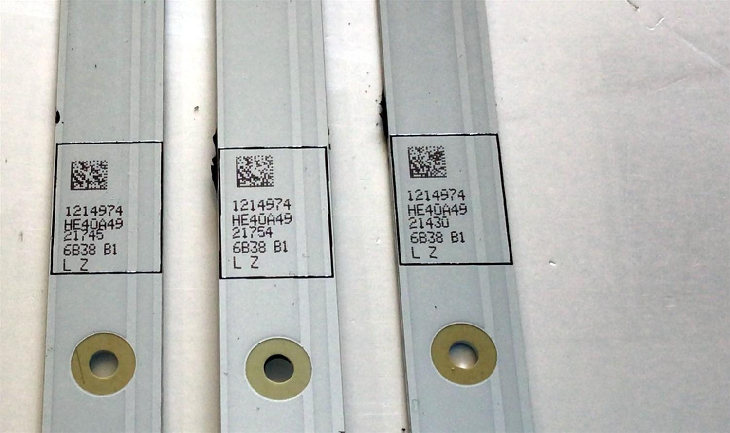 KIT DE LED'S PARA TV HISENSE (3 PIEZAS) / NUMERO DE PARTE 1214974 / LB4004A V0 / LB4004A / HD400V1F31-TXL1K1 / 201906701 / PANEL HD400VF31-TXL1/K1/S0/GM/ROH / MODELO 40H4030F1 - Imagen 2
