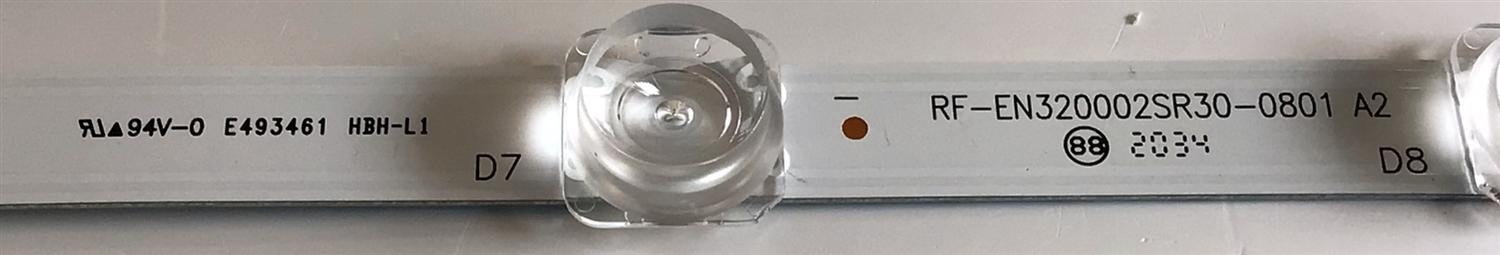 KIT DE LED'S PARA TV WESTINGHOUSE (4 PIEZAS) / NUMERO DE PARTE 303TH500067E / TFMT50D08-ZC56AG-01E / TH500M43 / 112600180-ZC00 / 20000 / 200607AB08 / PANEL T500-TAF-DLED / MODELO WD50FB1200 / CV500U2-TD1 - Imagen 4