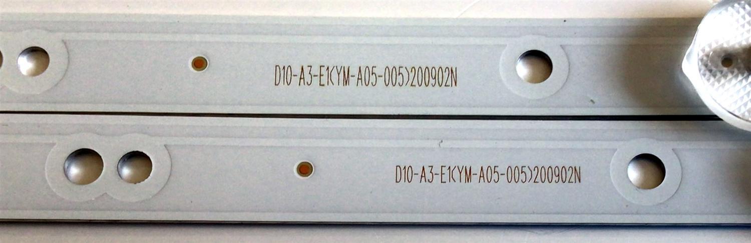 KIT DE LED'S PARA TV RCA (2 PIEZAS) / NUMERO DE PARTE HXSC32DA2A / HXSC32DA2A-V02 / TV23110002 / D10-A3-EKYM-A05-005)200902N / PANEL LSC320AN10-H07 / MODELO RLDED3258A - Imagen 3