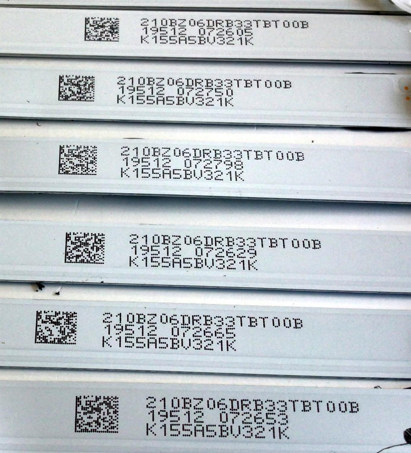 KIT DE LED'S PARA TV VIZIO (14 PIEZAS) NUMERO DE PARTE SVV700A24 / SSC_TPV70_7X12_2W_MCPCB 12mm_R_V2 / SSC_TPV70_7X12_2W_MCPCB / K155A5BV321K / 210BZ06DLB33TBT00B / 210BZ06DRB33TBT00B / PANEL TPT700B5-V1T01D / MODELOS V705-G1 / V705-G1 LTCHQTAV / LTCHQTBW - Imagen 5