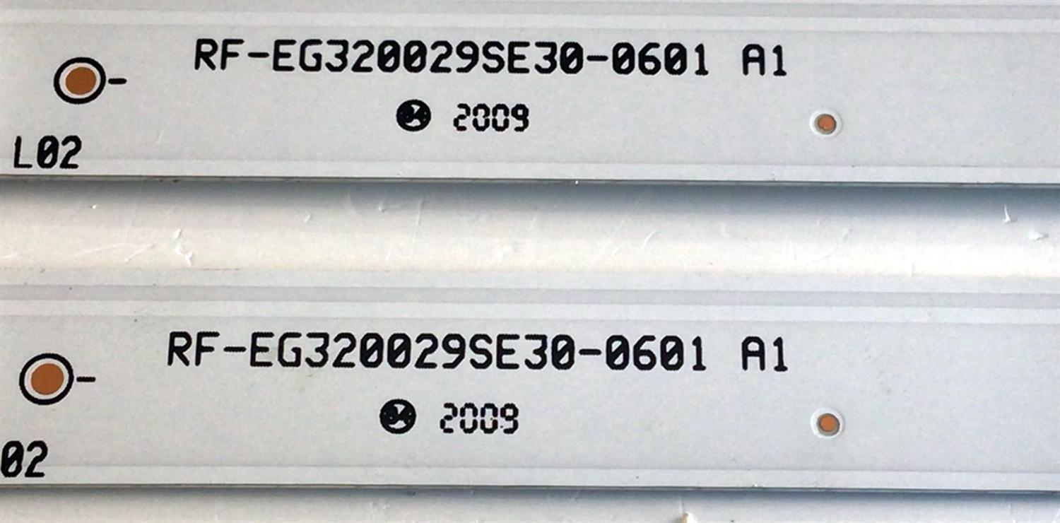 KIT DE LED'S PARA TV LG (2 PIEZAS) NUMERO DE PARTE RF-EG320029SE30-0601 / RF-EG320029SE30-0601  A1 / 70401-00658 / 344761000414000 / 2A30291  DA323 / PANEL BOEI320WX1-01 / MODELOS 32LM505BBUA.CUSFLH / 32LM500BPUA.CUSFLH - Imagen 3