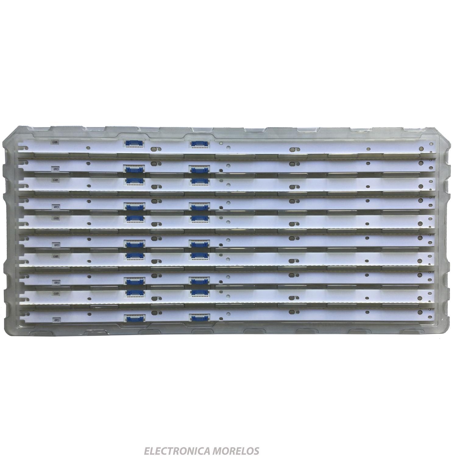 KIT DE LEDS PARA TV SAMSUNG NUEVOS / 2 PZ ORIGINAL / NUMERO DE PARTE 2353A / 2354A / BN96-42353A / BN96-42354A / PANEL CY-SM065FLAV6H / CY-SM065FLAVAH / CY-SM065FLAV4H / CY-UM065FLAV4H / MODELO / UA65MU7000KX / MAS MODELOS EN DESCRIPCION - Imagen 2