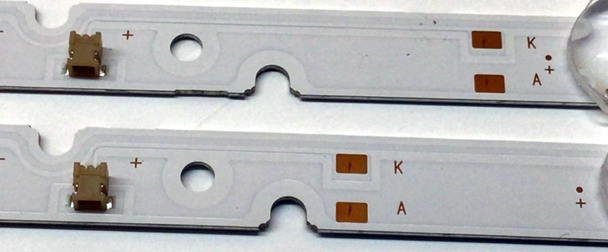 KIT DE LED'S PARA TV RCA (2 PIEZAS) / NUMERO DE PARTE 303HK320082 / HK32D06-ZC62AG-03 / HK320M49 / 230101019730/32F1D / 200706AC04  BMTC / 2010067575 / C24 / 155-160 / PANEL'S HK315LEDM / PT320AT03-4 / MODELOS RLDED3258A-E / RLDED3258A - Imagen 4