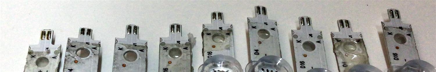 KIT DE LED'S PARA TV WESTINGHOUSE (9 PIEZAS) / NUMERO DE PARTE LED50D04A-ZC26AG-02T / LED50D04B-ZC26AG-02T / 30350004005T / 30350004006T / 50000M63T / E331251 / PANEL CC495PU1L11 / CC495PU1L 11 / MODELOS WR50UT4009 / LT-50MAW595 / E4SJ5018 / 50RC6 - Imagen 2