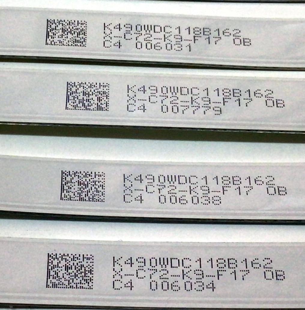 KIT DE LED´S PARA TV PHILIPS (9 PIEZAS) / NUMERO DE PARTE K490WDC1 / 4708-K49WDC-A2213N01 / K490WDC1 A2 / K490WDC118B162 / E466169 / 471R1P62 - Imagen 5