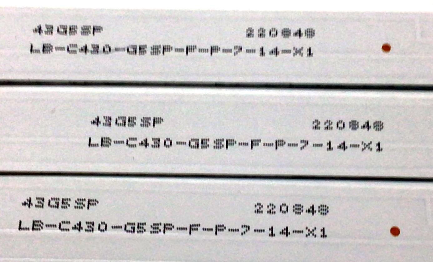KIT DE LED´S PARA TV WESTINGHOUSE (3 PIEZAS) / NUMERO DE PARTE ZG43G5SP30300703981 / 30300703981 / 220848 / E479275 / PANEL C430Y19-5C / MODELO WR43FX2019 - Imagen 3
