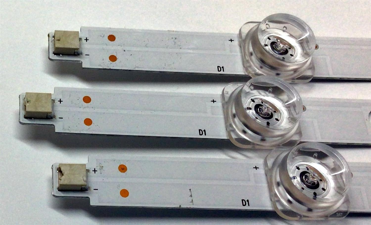 KIT DE LED´S PARA TV SAMSUNG (3 PIEZAS) / NUMERO DE PARTE CRH-P50S630300312097 / E479275 / CRH-P50S630300312097-REV1.4 / 227530 / 55250X / PANEL CY-BT050HGPR1V / MODELO UN50TU8000FXZA LA09 - Imagen 2