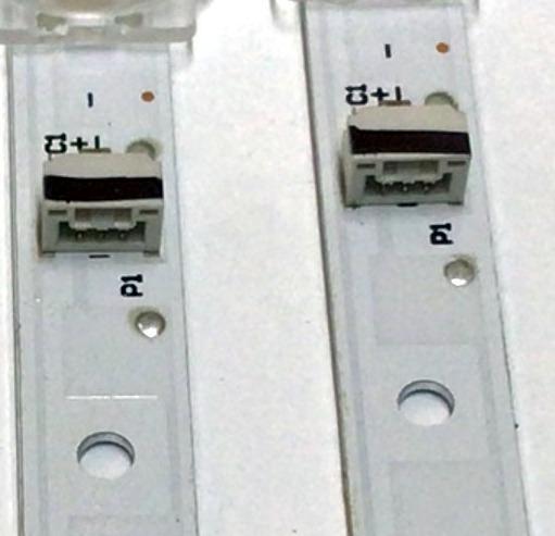 KIT DE LEDS ORIGINAL PARA TV TCL 2 PIEZAS / NUMERO DE PARTE 40HR330M10A0 V4 / 4C-LB4010-HR05JC / 40HR330M10A0 / 40D6 10*2 / 4C-LB4010-HR05J / 40D6 / PANEL LVF395NDEL / MODELOS 40S334 / 40S325 / 40S325MABA / 40S325TAAA / 40S325TABA / 40FE5606 - Imagen 4