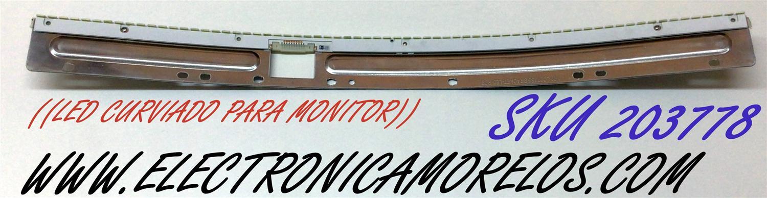 LED PARA MONITOR CURVO SAMSUNG / NUMERO DE PARTE 50505A / BN96-50505A / BN61-16859X / V0M1-270SM0-R0 / Y20 LC27T55 / C27T550FD / GS-AL2 / 68PKG / 17S4P / PANEL CY-PT270BNAV1H / MODELO LC27T550 / LC27T550FDNXZA