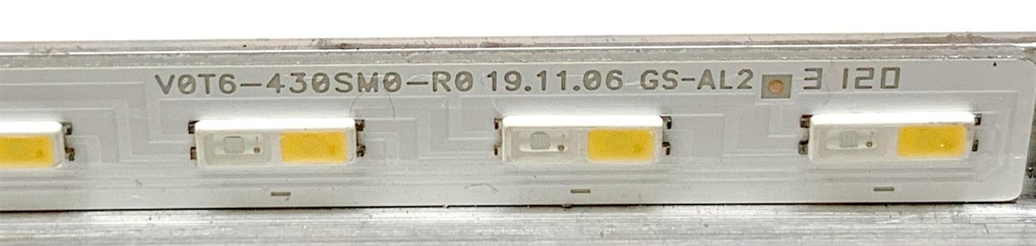 LED PARA TV SAMSUNG QLED / NUMERO DE PARTE BN96-50381A / V0T6-430SM0-R0 / 50381A / PANEL CY-RT043HGEV1H / MODELO QN43LS03 / QN43LS03TAFXZA / QN43LS03TAFXZA BA01 / ((MEDIDAS 93CM x 20CM)) - Imagen 3