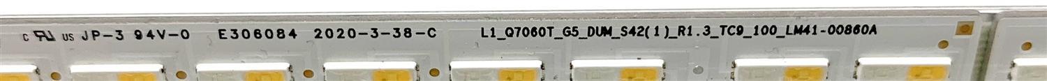 LED PARA TV SAMSUNG QLED / NUMERO DE PARTE BN96-50386A / BN61-16849X / L1_Q7060T_G5_DUM_S42(1)_R1.3_TC9_100_LM41-00860A / PANEL´S CY-RT075FGAV1H / CY-RT075HGHV2H / MODELOS QN75LS03 / QN75Q60 / QN75Q6D / QN75Q70 / QN75Q7D / ((MEDIDAS 1.64M x 20CM)) - Imagen 4