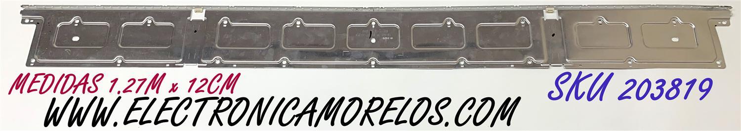 LED PARA TV SAMSUNG / NUMERO DE PARTE BN96-46866A / BN61-15847A / JL.E580M2330-408BS-R7P-M-HF / 46866A / PANEL CY-NN058HGPV1H / MODELO UN58RU7100 / UN58RU7100FXZA / ((MEDIDAS 1.27M x 12CM))