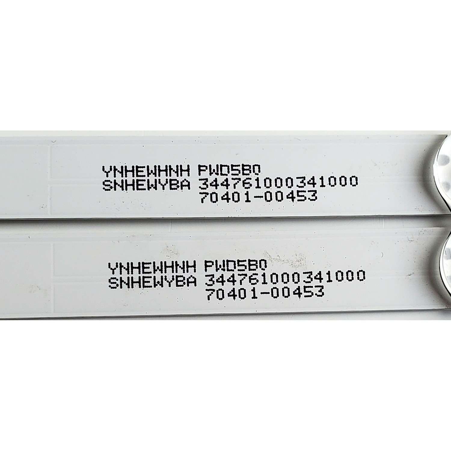 KIT DE LED´S PARA TV INSIGNIA ((2 PIEZAS)) / NUMERO DE PARTE SHINEON 2D03951 REV.A / YM7WHM PWR4A9 / SM7EWY5Y / 344761000398000 / PANEL BOEI320WX1-01 / MODELO NS-32D220A18  - Imagen 4