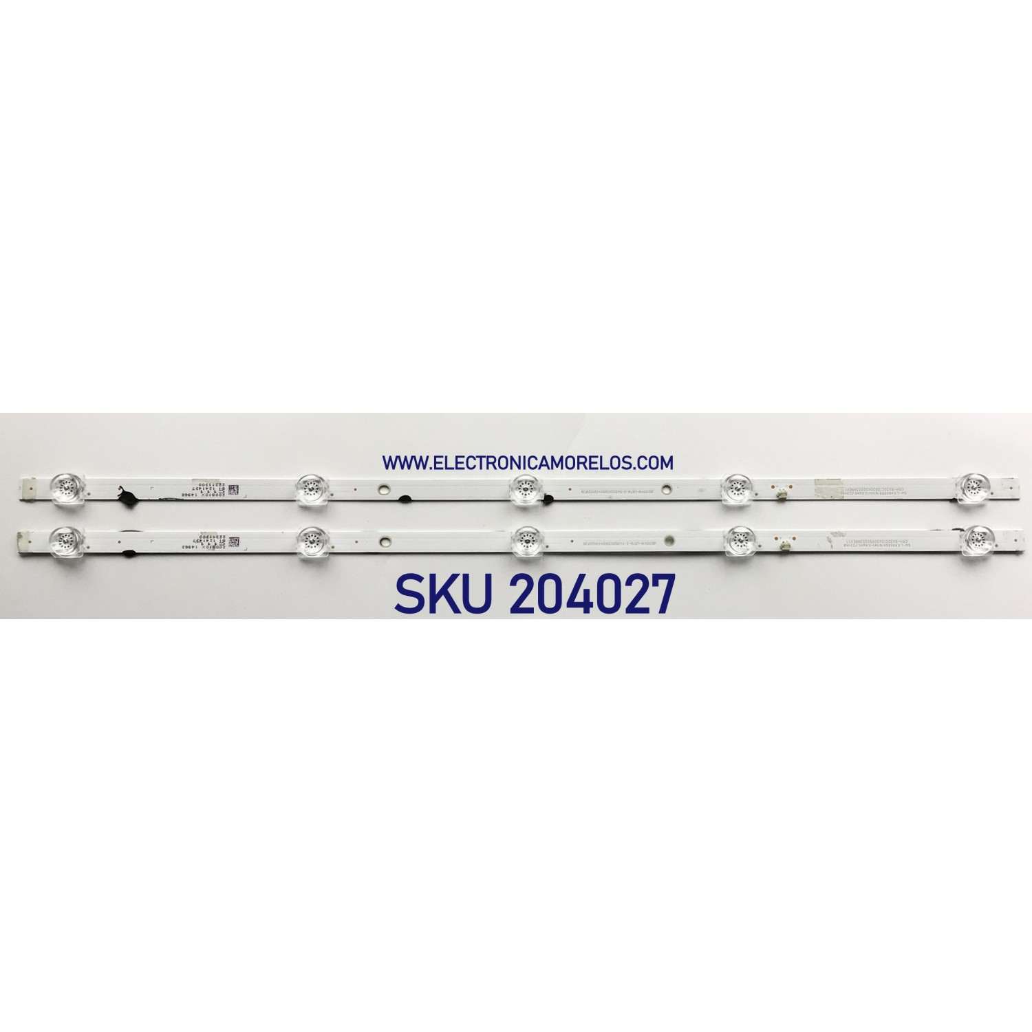 KIT DE LEDS PARA TV HISENSE (2 PZ) / NUMERO DE PARTE CRH-BX32C130300502036REV1.1 / JBD315V1H-LB71A-2-5+2020030601+SVH320F29 / 200810X / 22311300 / PANEL JHD315V1H72-TXL1/S0/GM/ROH / MODELO 32H4030F1