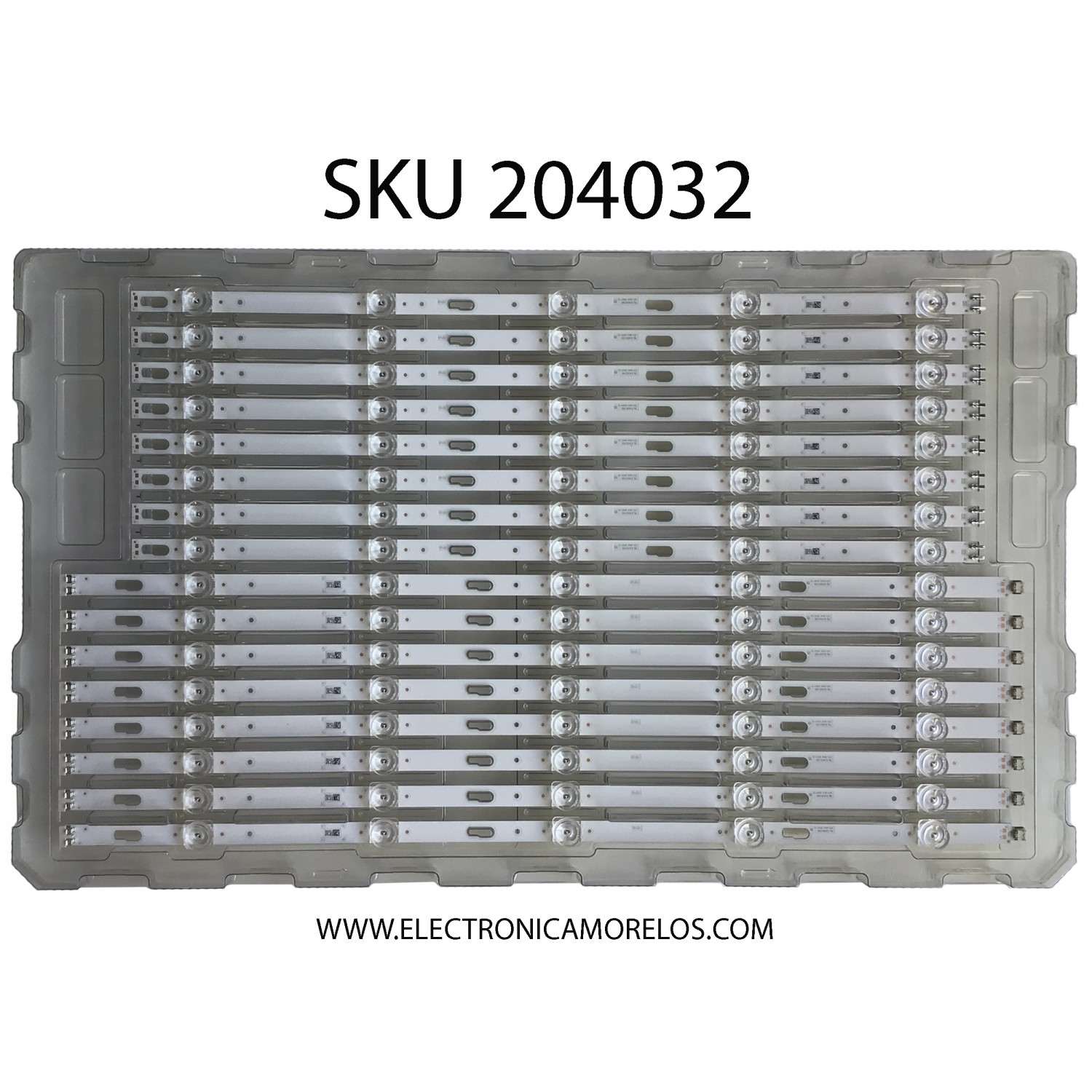 KIT DE LEDS PARA TV SAMSUNG NUEVOS / 8 PZ ORIGINAL / NUMERO DE PARTE BN96-50316A / BN96-50315A / 50315A / 50316A / PANEL CY-BT055HGLVNH / CY-GT055HGLV1H / CY-GT055HGLV3H / CY-GT055HGEV1H / MODELOS UN55TU7000FX / UN55TU8000FX / UN55TU700DFXZA  - Imagen 4