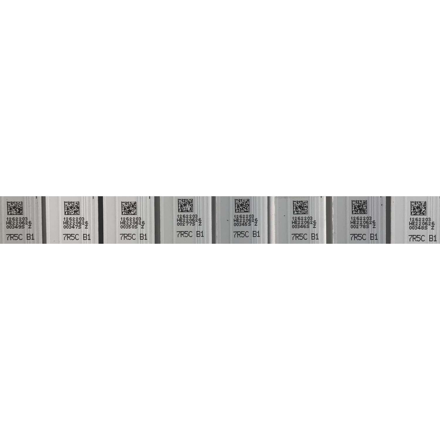 KIT DE LEDS ORIGNAL PARA TV HISENSE 8 PIEZAS / NUMERO DE PARTE HD500Y3U61-T0L8-2021061701 / SVH500AH3-ZDJG / ZD_SSC_D500_8X12_01_TDE30_V1.21_20210617 / HIP7.820.237 / 1262203 / PANEL HD500Y3U53-T0L8/S1/FJ/GM/ROH / MODELO 50U6H - Imagen 3